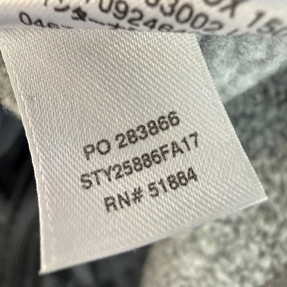 Patagonia Better Sweater Vest Mens Medium Gray Full Zip Fleece 25886 Nickel